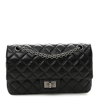 Chanel Aged Calfskin Quilted 2.55 Reissue 225 Flap Black 1 of 10
