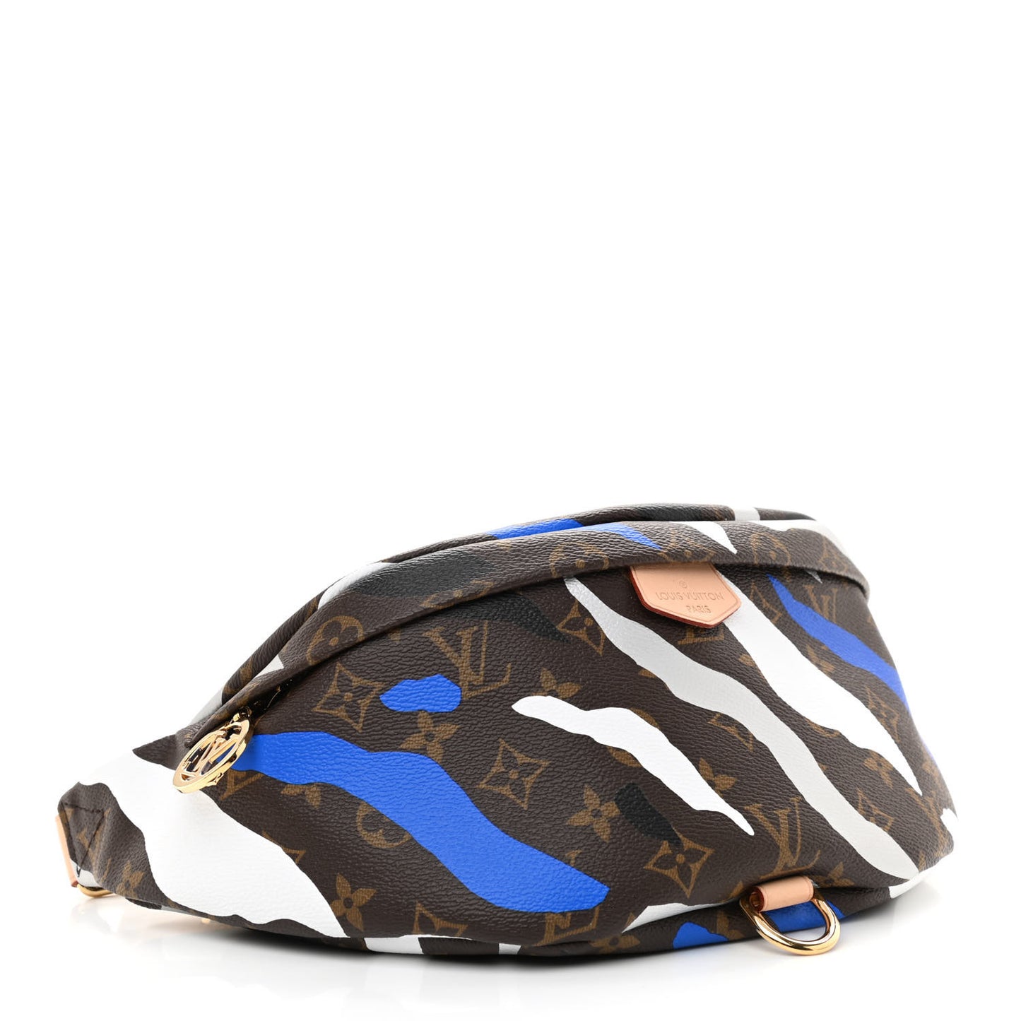 X LOL Monogram Bumbag Blue Silver