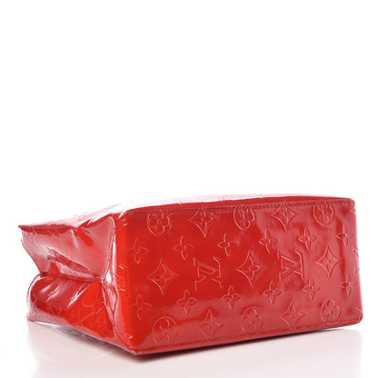 Louis Vuitton Vernis Reade PM Rouge 4 of 11