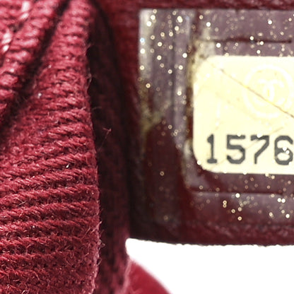 Chanel Canvas Mini Deauville Tote Red 7 of 11