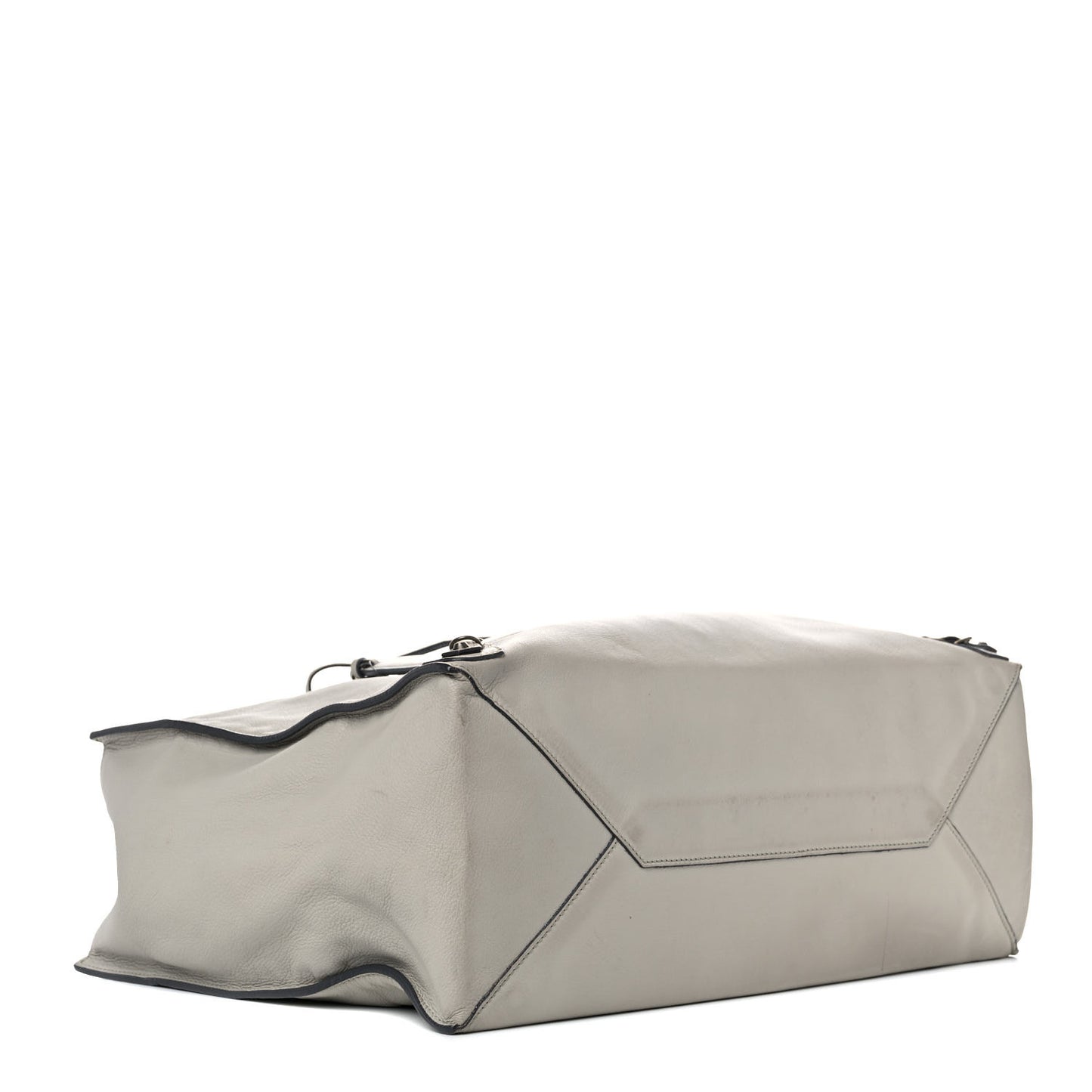 Veau Papier A4 Zip Around Tote Gray