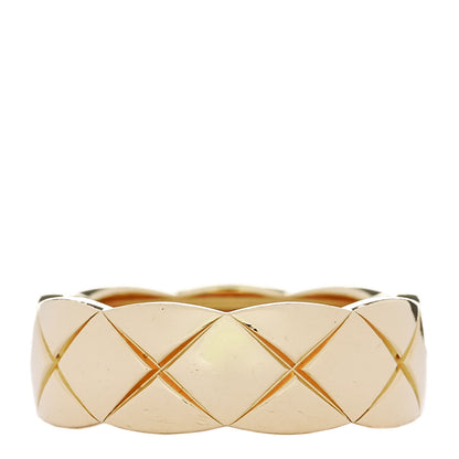 Chanel 18K Yellow Gold Small Coco Crush Ring 52 6 3 of 7