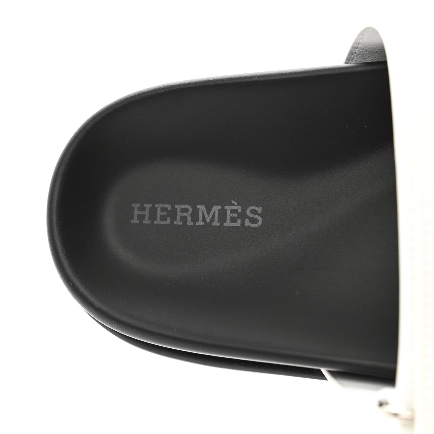 Hermes Calfskin Womens Chypre Sandals 37 White 7 of 9