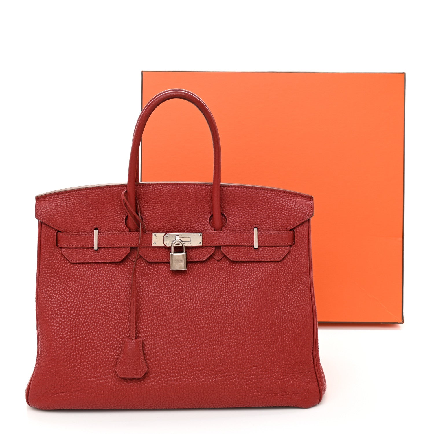 Hermes Togo Birkin 35 Rouge Garance 21 of 21