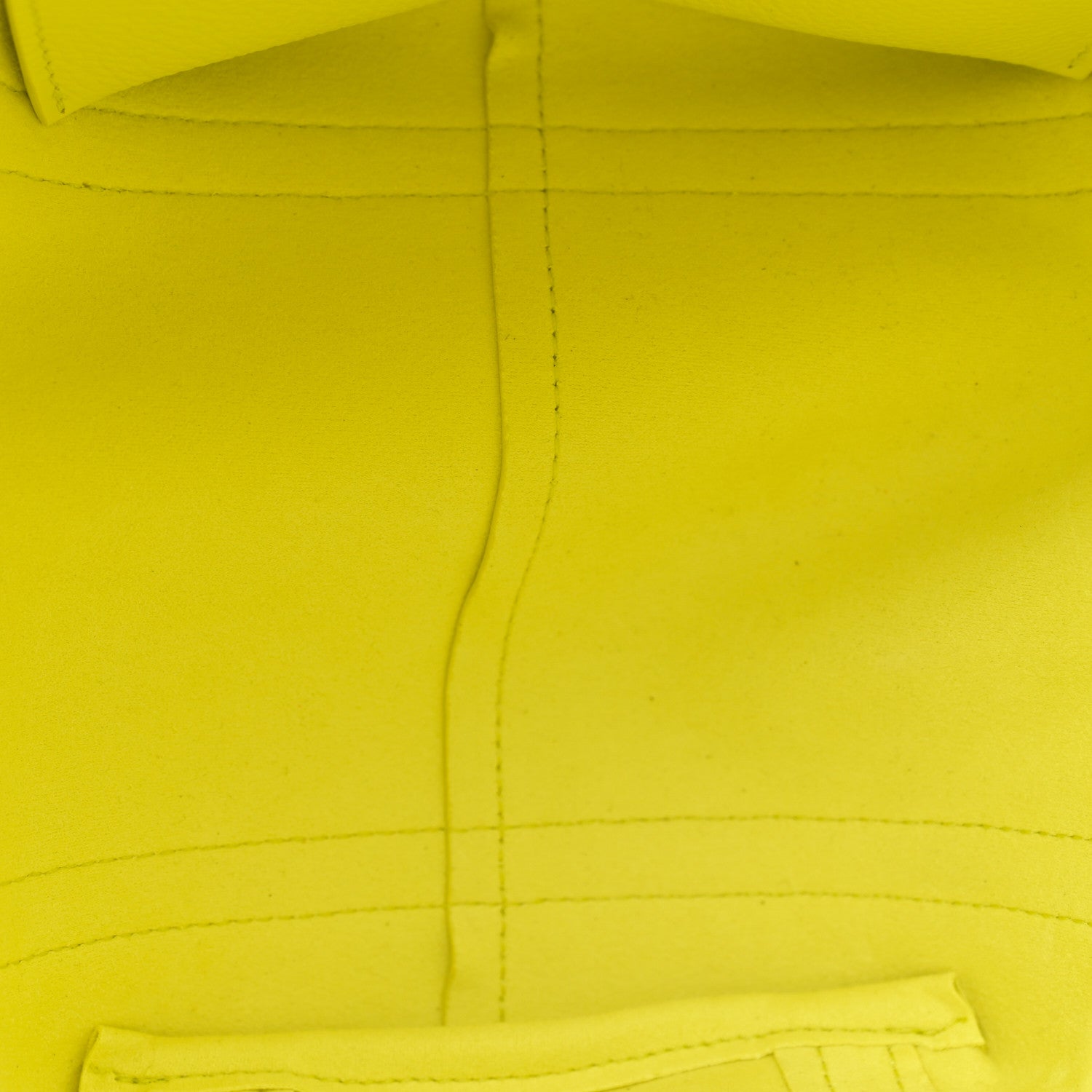 Balenciaga Grained Calfskin XS Everyday North South Shoulder Tote Bag Lemon 5 of 11