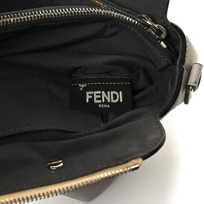 Fendi Vitello Dolce 4 Color Large By The Way Boston Bag Grigio Polvere Multicolor 8 of 16