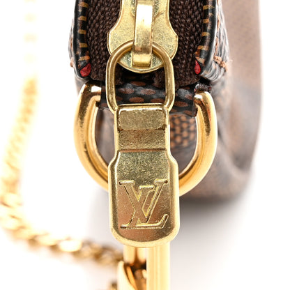 Louis Vuitton Damier Ebene Mini Pochette Accessories 8 of 10