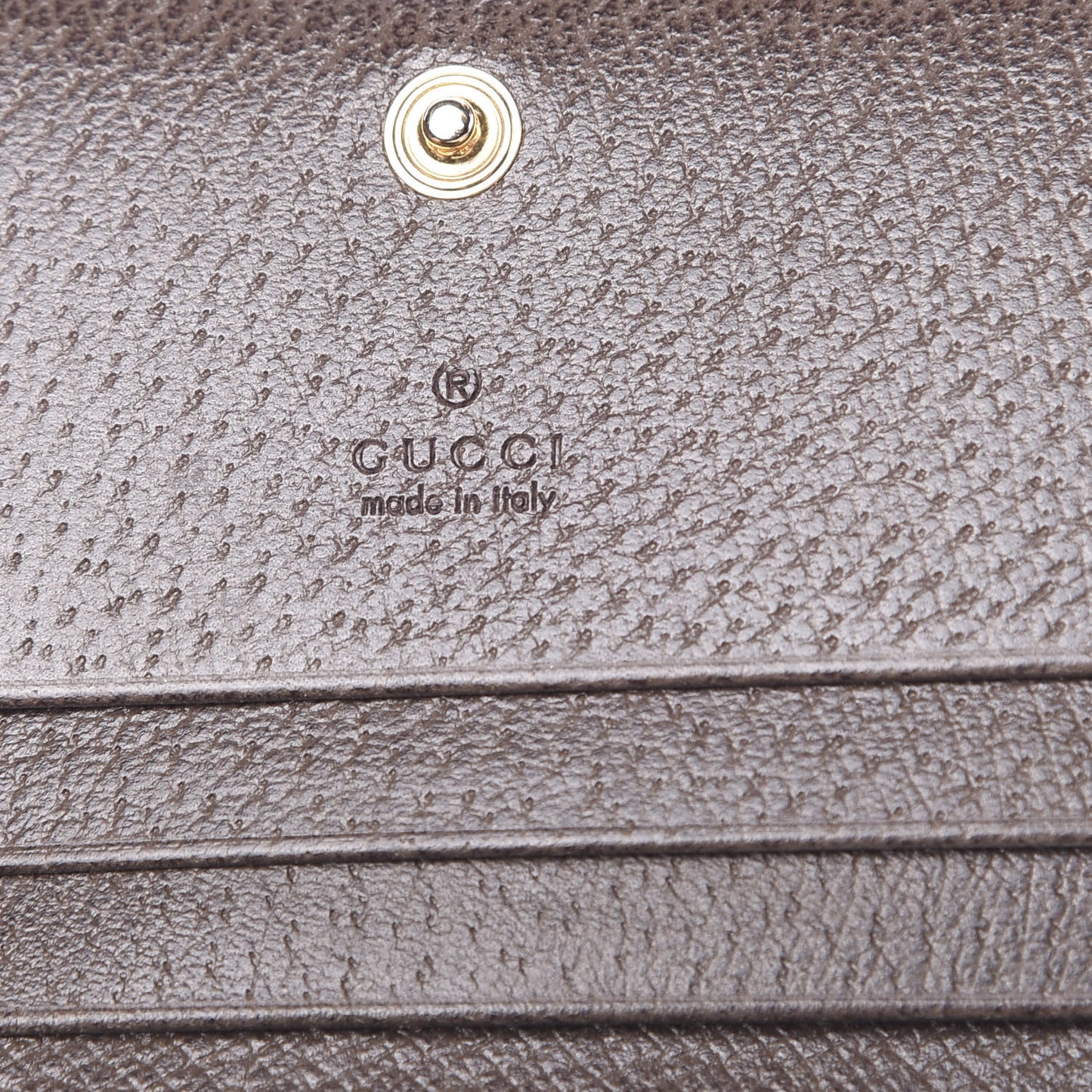 GG Supreme Monogram Bengal Card Case Beige Pink