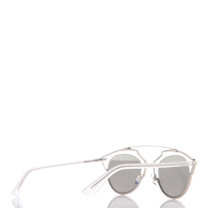 Christian Dior Mirrored So Real Sunglasses Matte Silver 3 of 8