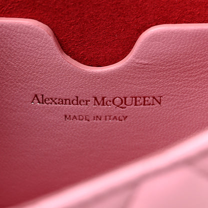 Alexander McQueen Calfskin Quilted Skull Small Chain Crossbody Bag Pink 5 of 8