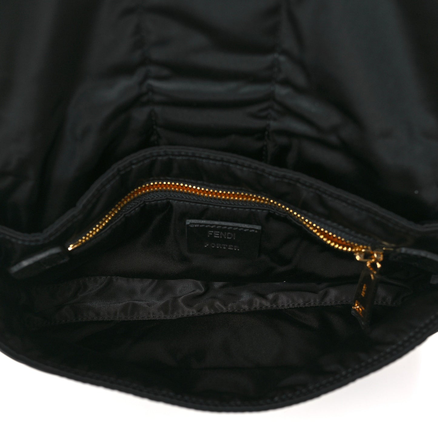 X PORTER Nylon Regular Belt Baguette Black