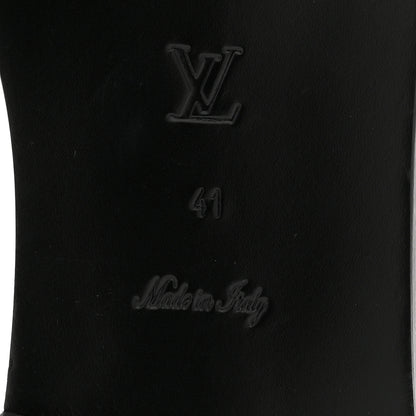 Louis Vuitton Patent Monogram Lock It Flat Mules 41 7 of 11
