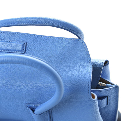 MCM Grained Calfskin Medium Milla Tote Tile Blue 8 of 9