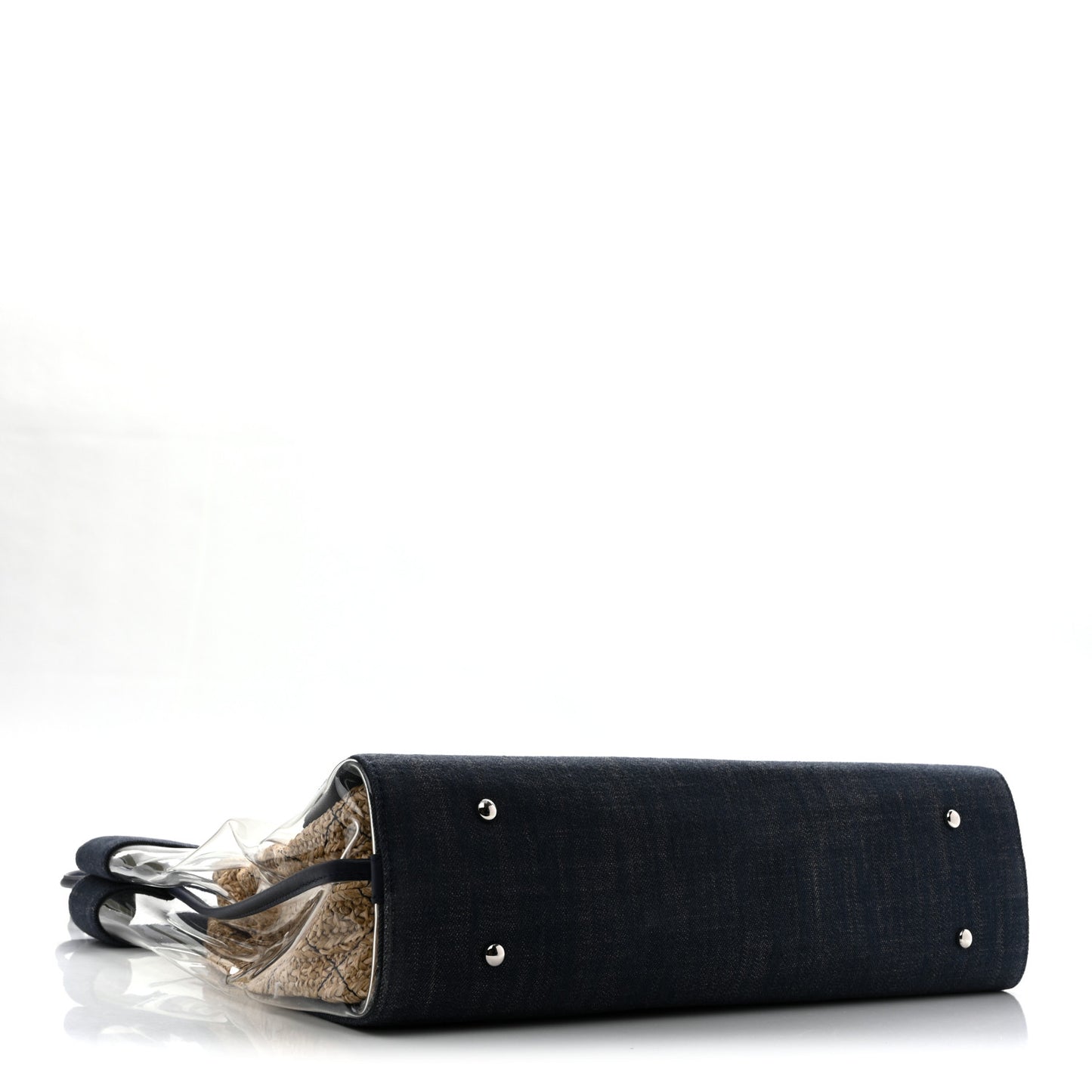 Denim PVC Chanel 31 Bag Blue