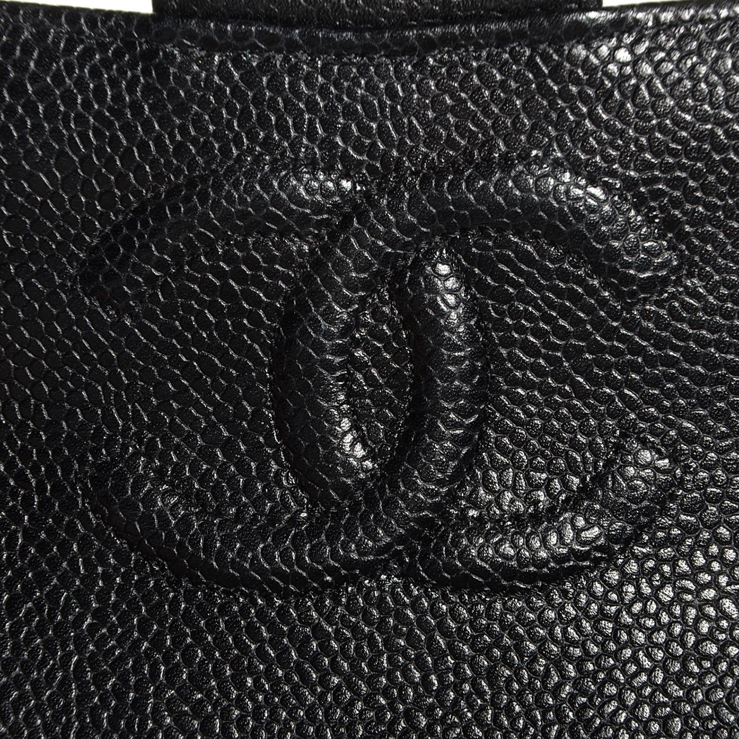 Chanel Caviar Quilted Mini Square Flap Black 7 of 10