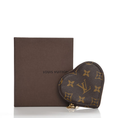 Louis Vuitton Monogram Leopard Coeur Heart Coin Purse Blanc Corail 8 of 8