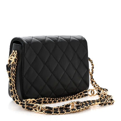 Chanel Caviar Quilted Mini CC You Flap Black 3 of 11