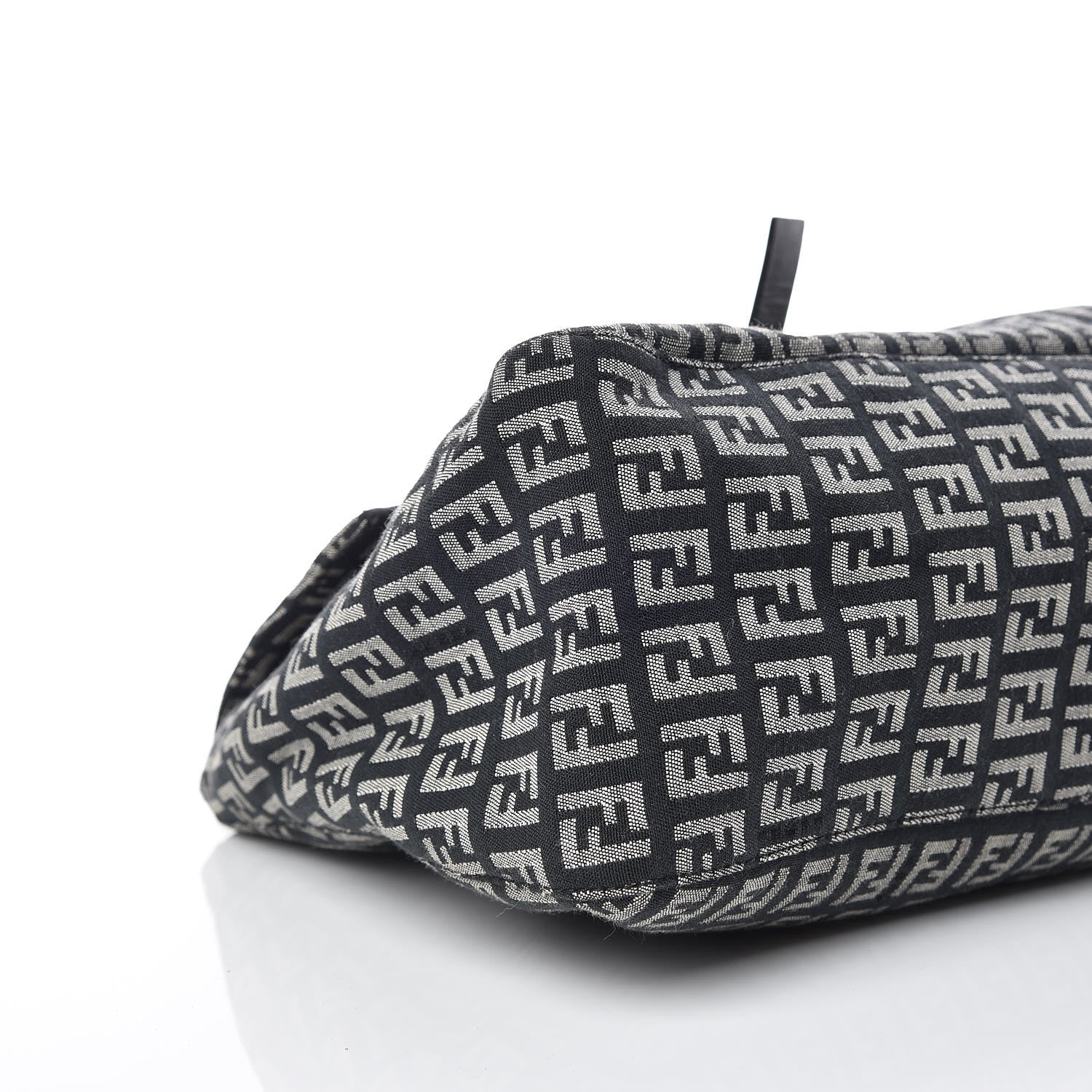 Fendi Zucchino Shoulder Bag Black 5 of 12