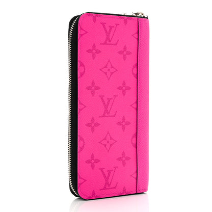 Louis Vuitton Taigarama Vertical Zippy Wallet Fuchsia 3 of 10