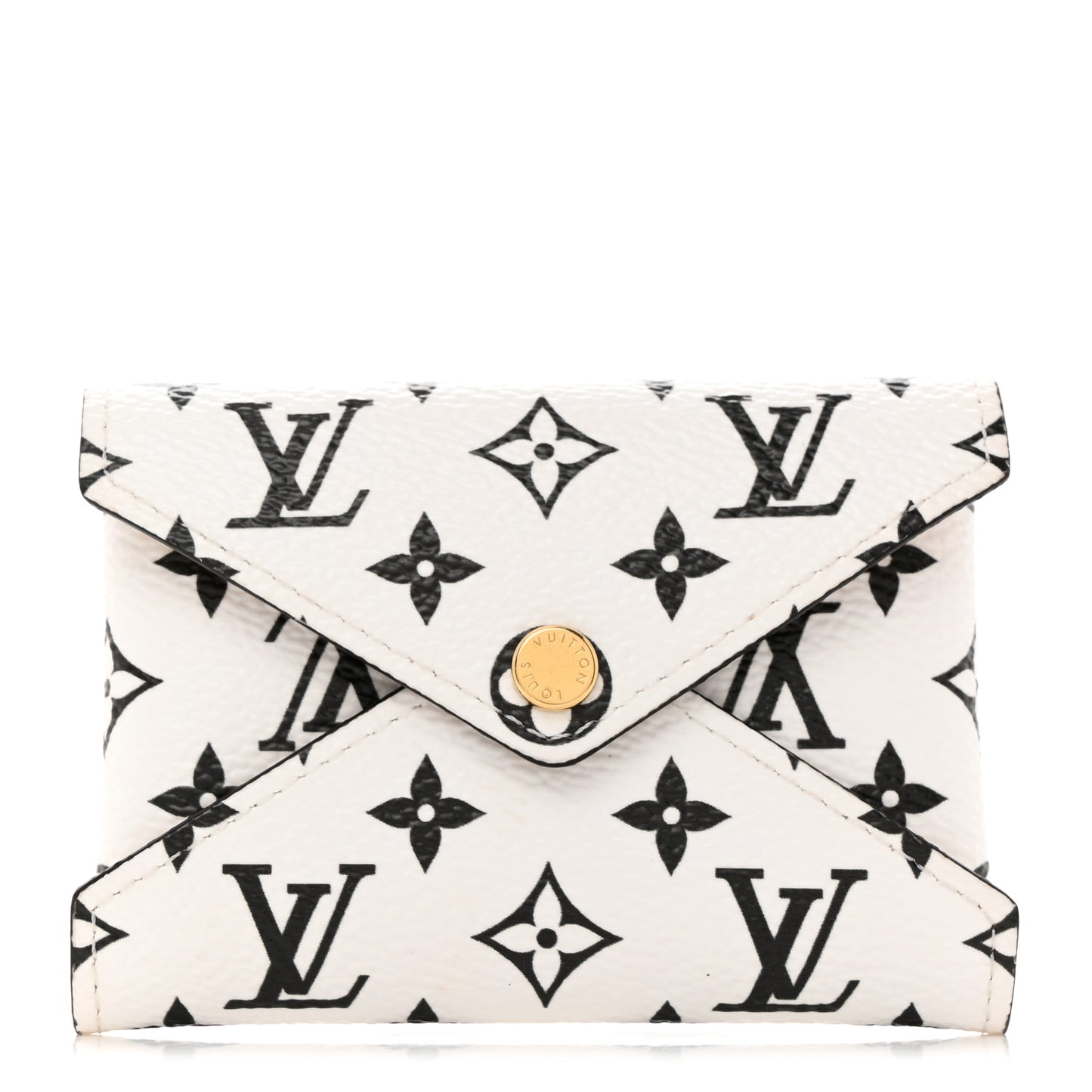 Monogram Giant Small Kirigami Pochette Insert White