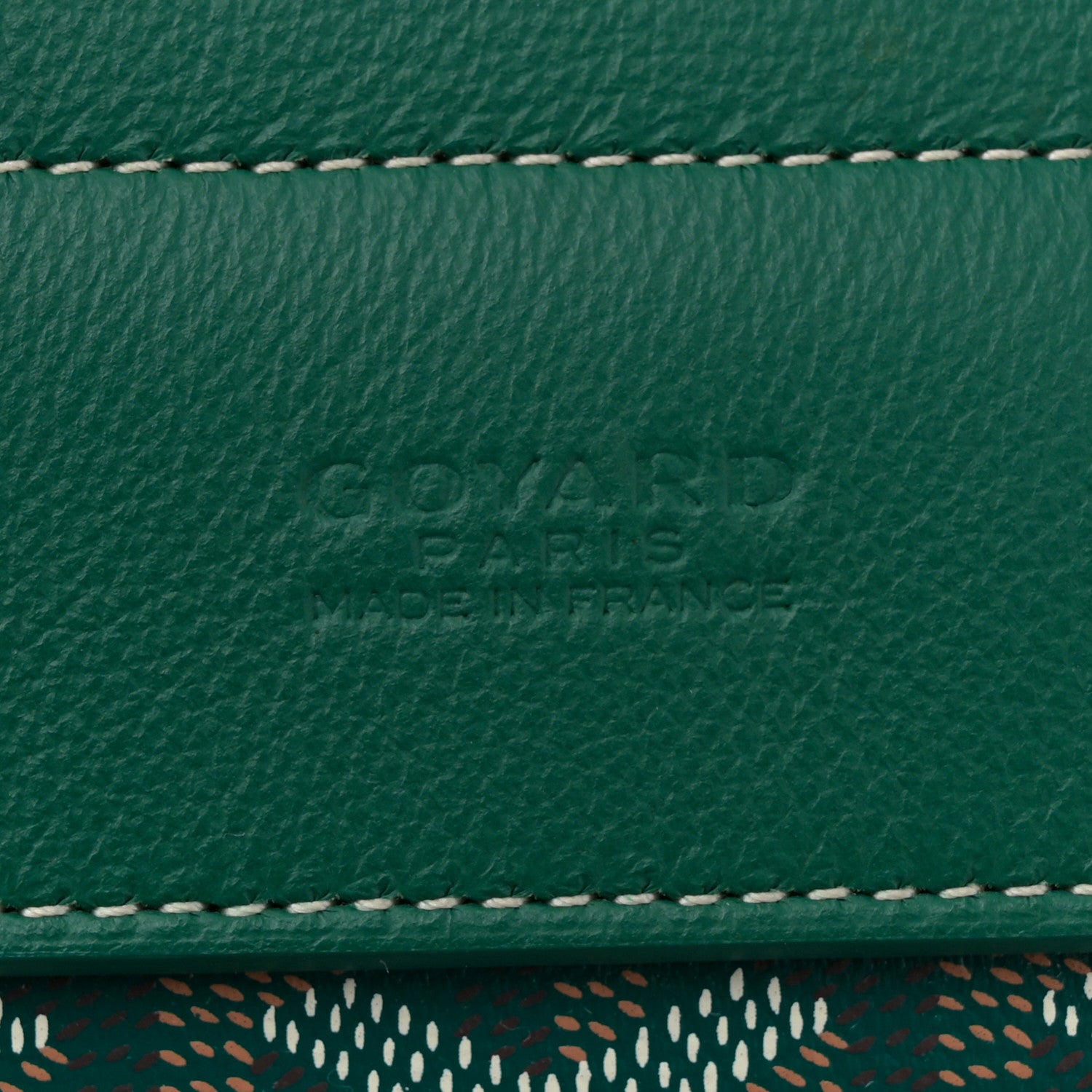 Goyard Goyardine Calfskin Mini Alpin Backpack Green 5 of 8