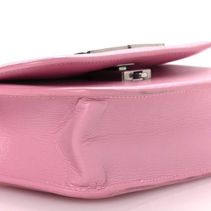 Balenciaga Calfskin Stripe Embossed Gossip Chain Bag XS Candy Pink 10 of 14