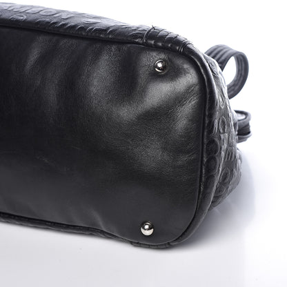 Chanel Calfskin Embossed Unlimited Large Tote Black 13 of 13