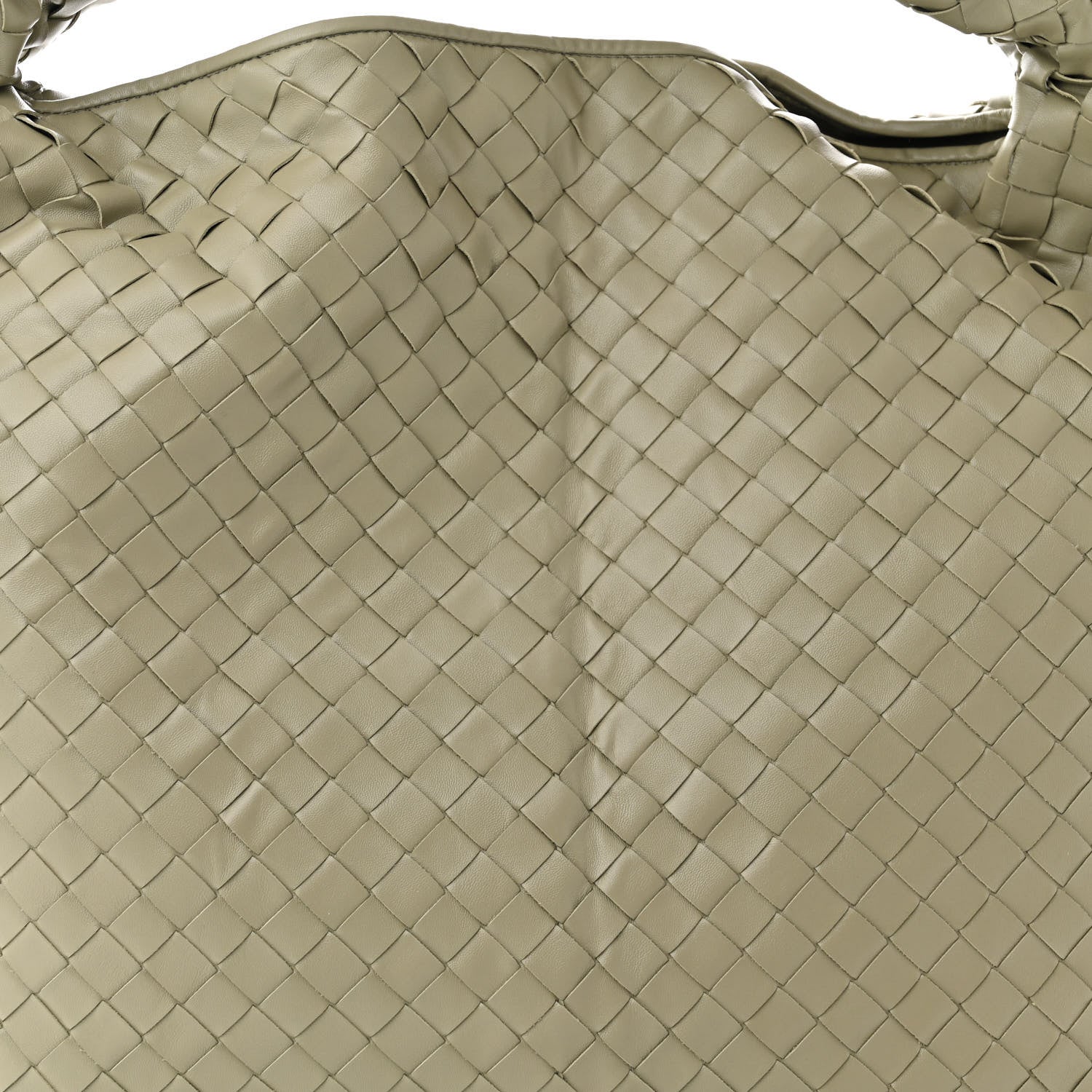 Bottega Veneta Calfskin Intrecciato Large Hop Travertine 8 of 10