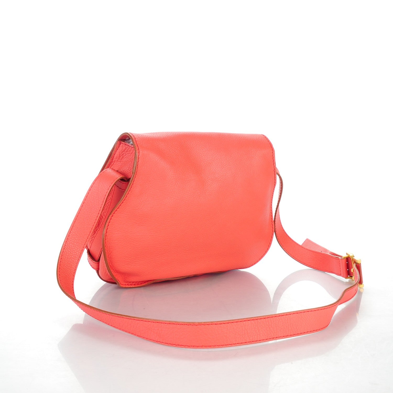 Chloe Calfskin Medium Marcie Round Crossbody Bag Paradise Pink 3 of 8