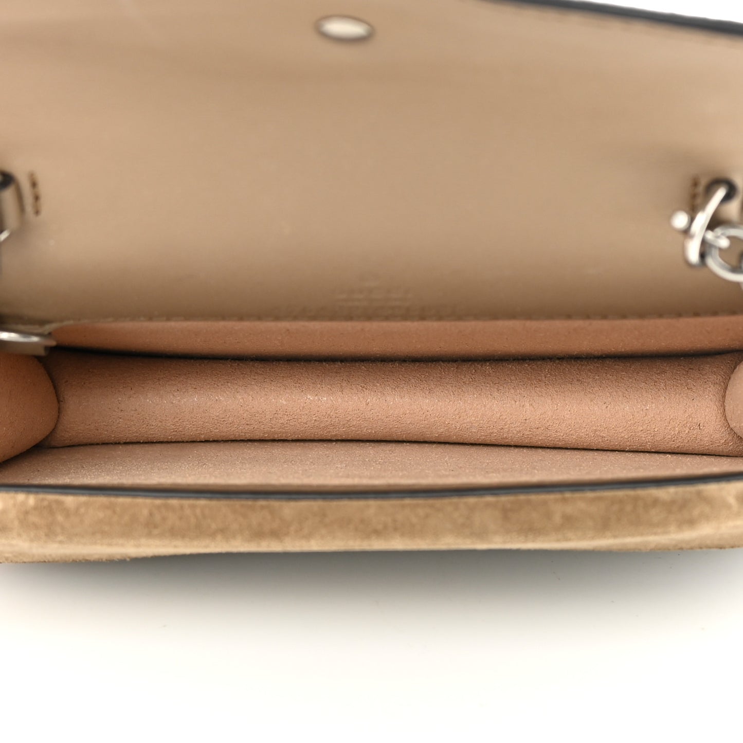 GG Supreme Monogram Super Mini Dionysus Shoulder Bag Taupe