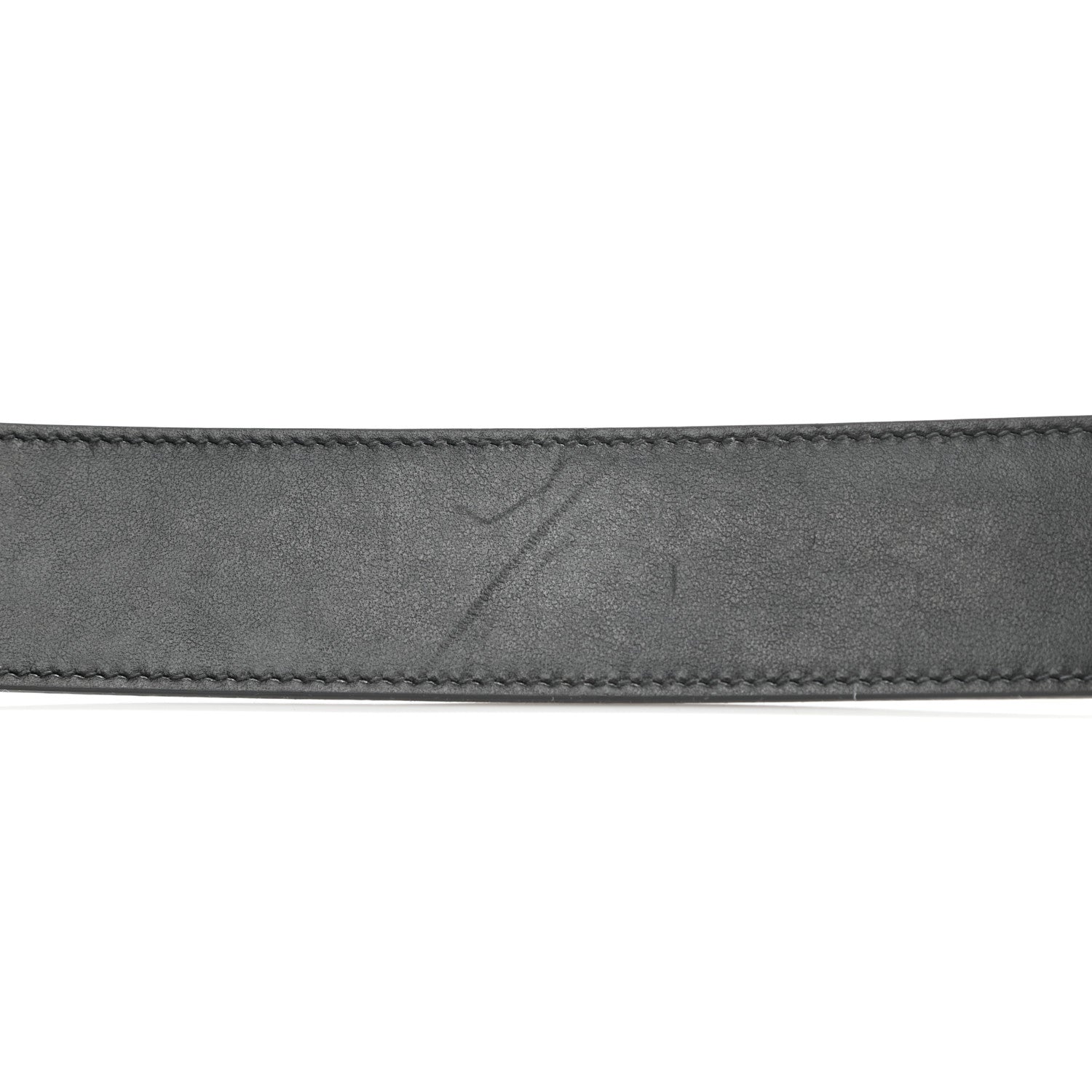 Gucci Plutone Calfskin Double G 40mm Belt 75 30 Black 7 of 8