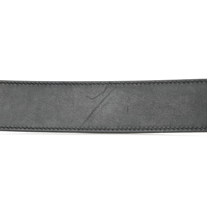 Gucci Plutone Calfskin Double G 40mm Belt 75 30 Black 7 of 8