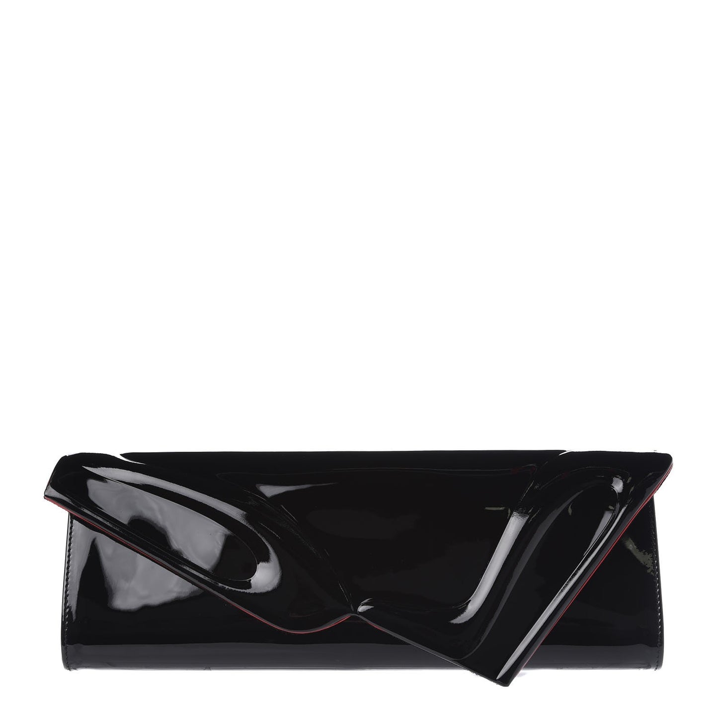 Patent So Kate Baguette Clutch Black
