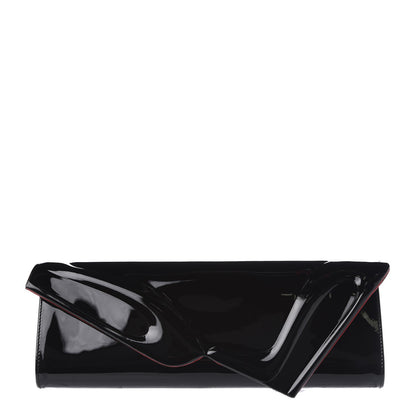 Christian Louboutin Patent So Kate Baguette Clutch Black 1 of 8