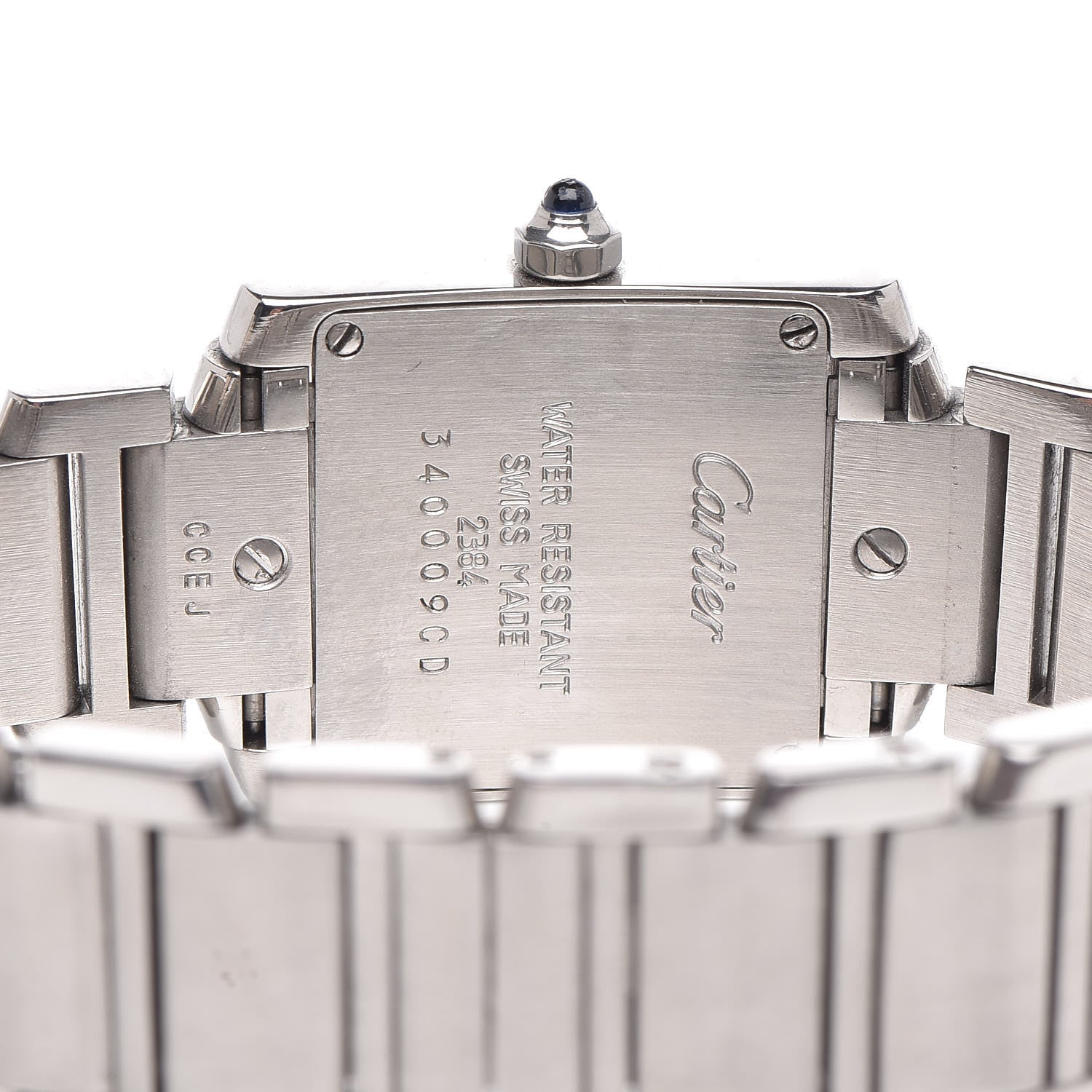 Cartier Stainless Steel 20mm Tank Francaise Quartz Watch 5 of 6