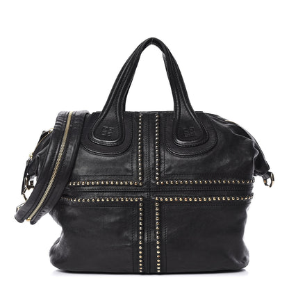 Givenchy Lambskin Studded Medium Nightingale Black 1 of 14