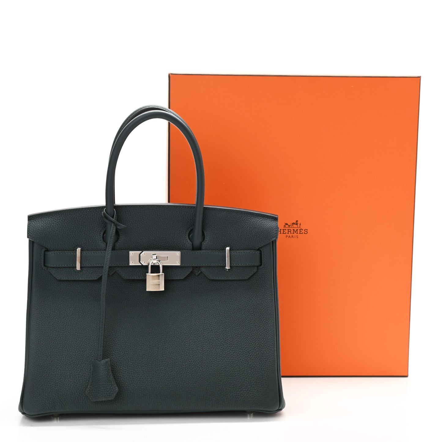 Togo Birkin 30 Vert Cypress