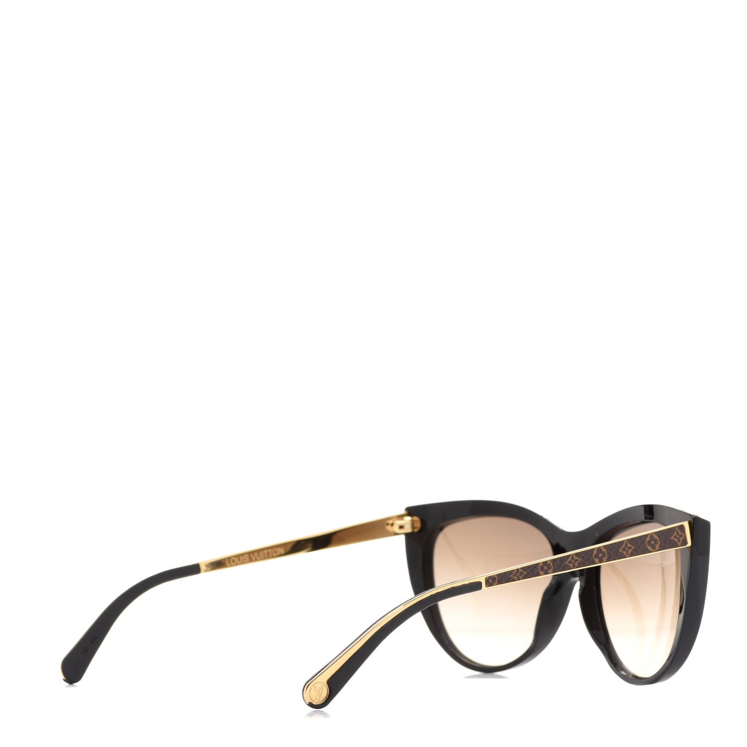 Louis Vuitton Acetate Monogram La Boum Sunglasses Z1147E Black 4 of 10