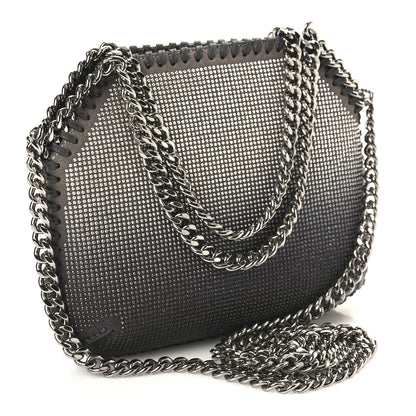 Stella McCartney Crystal Mini Falabella Crossbody Bag Grey 3 of 8