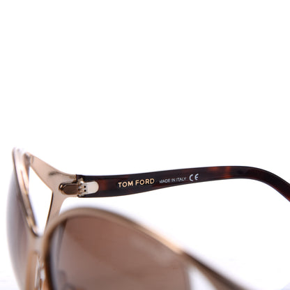 Tom Ford Metal Yvette Sunglasses TF89 Gold 5 of 8