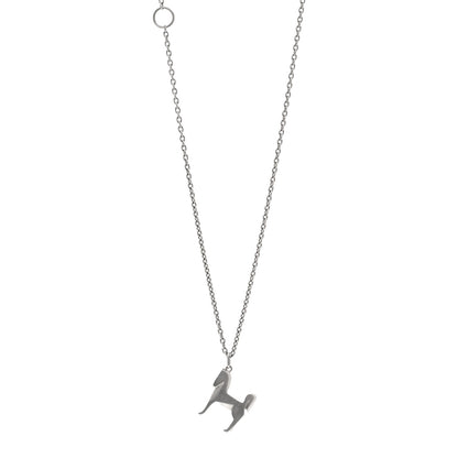 Hermes Palladium Panache Pendant Necklace 1 of 6