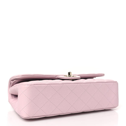 Chanel Caviar Quilted Medium Double Flap Light Pink 4 of 11