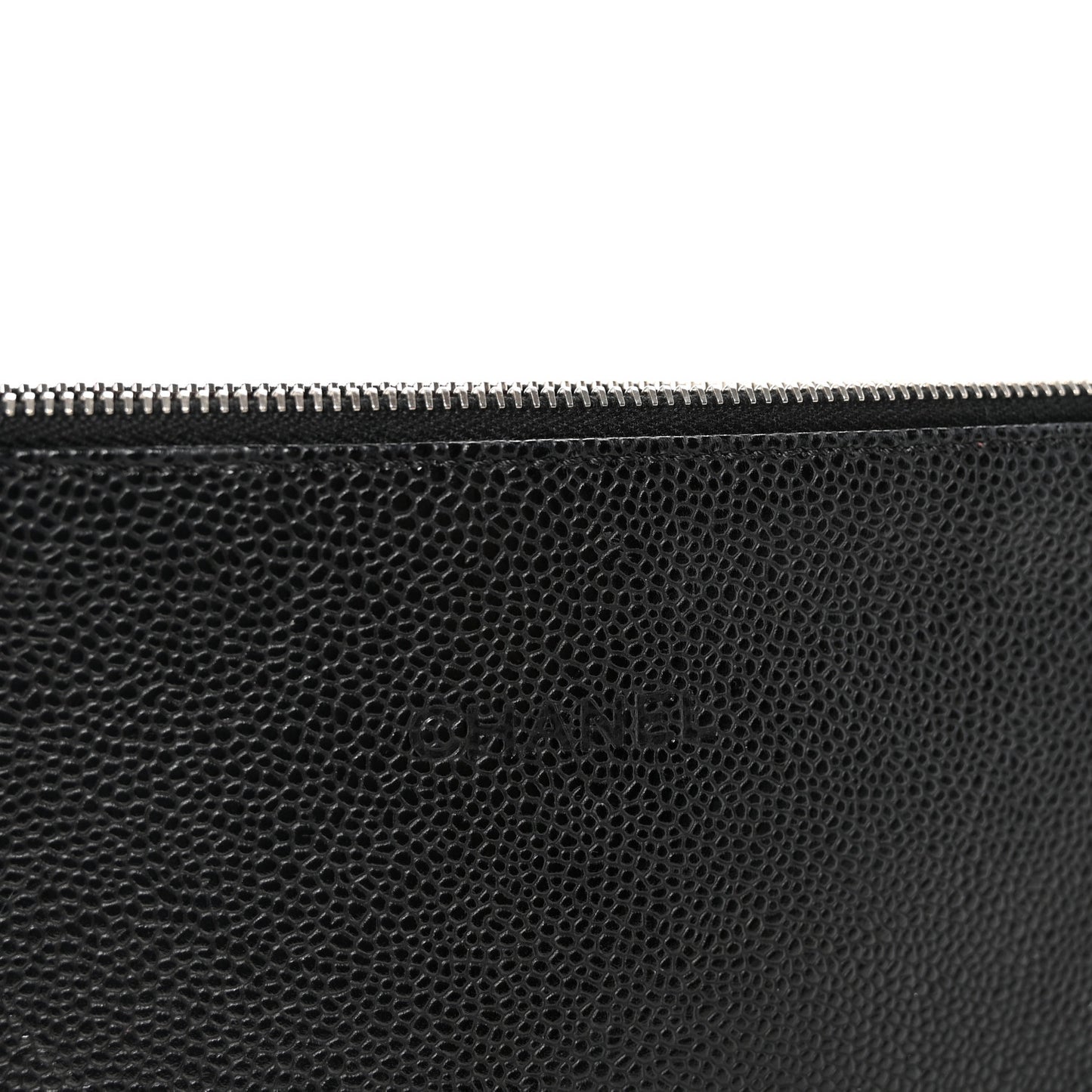 Caviar Pouch Bag Black