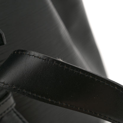 Louis Vuitton Epi Sac a Dos Drawstring Bag Black 12 of 12