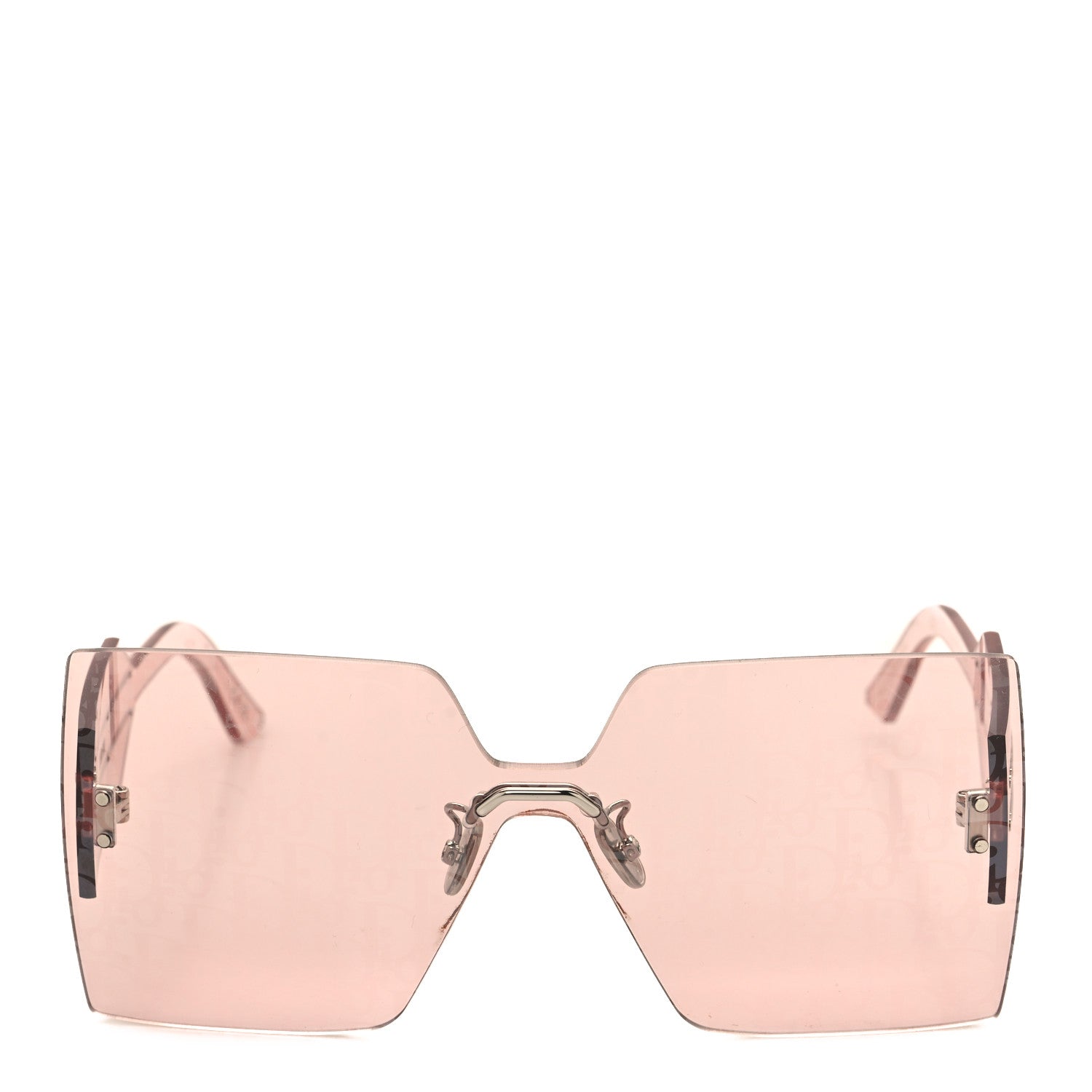 Christian Dior Acetate Oblique Diorclub M5U Mask Sunglasses Pink 2 of 8