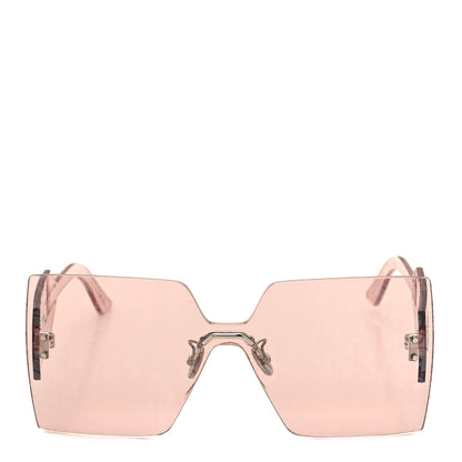 Christian Dior Acetate Oblique Diorclub M5U Mask Sunglasses Pink 2 of 8