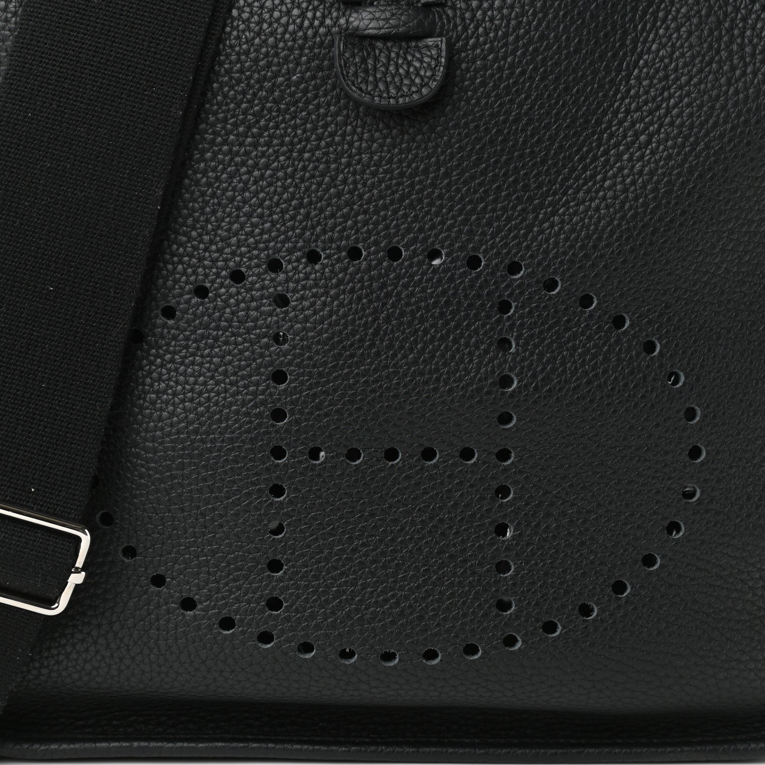 Hermes Taurillon Clemence Evelyne III PM Black 7 of 10