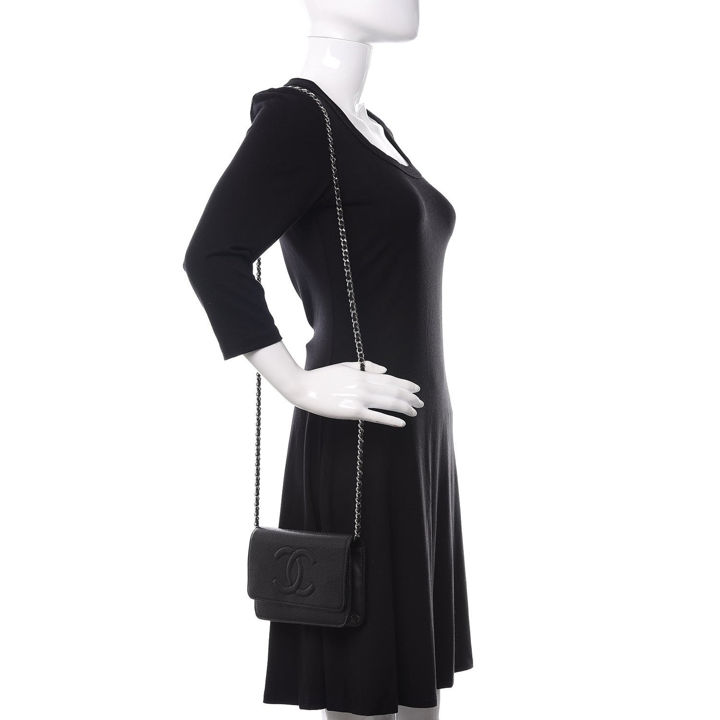 Caviar Timeless CC Wallet On Chain WOC Black