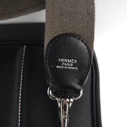 Hermes Veau Swift Mini Sac Berline Black 8 of 8