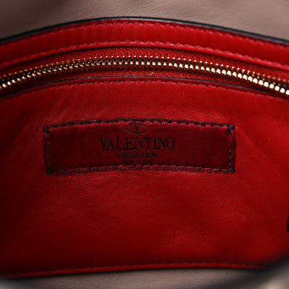 Valentino Garavani Lambskin Medium Rockstud Spike Shoulder Bag Poudre 6 of 9